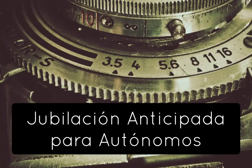 Jubilación anticipada autónomos