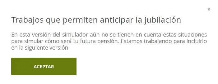 trabajos tóxicos penosos peligrosos simulador jubilación